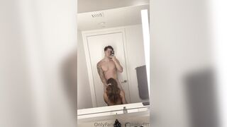 Gbabyfitt Sloppy Blowjob In The Bathroom